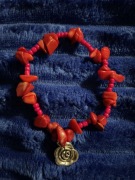 Bransoletka z czerwonego jaspisu