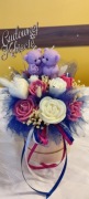 FLOWER Box ze świec sojowych zapachowych 