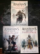 Oliver Bowden - zestaw 3 książek z serii Assassin's Creed