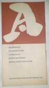 Katalog wydawniczy Atlantis Bücher 1960/61