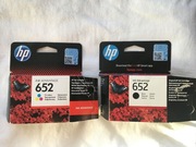 3 używane tusze HP 652