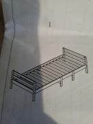 Nowe łóżko powystawowe 