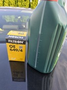 Olej castrol 10W40+filtr