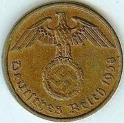 2 REICHSPFENNIG 1938 A - b. ładny stan  !!!
