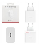 Ładowarka sieciowa uniwersalna OnePlus SuperVOOC USB 80W Biała