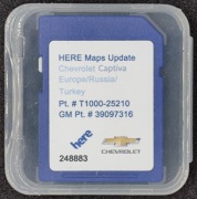 Aktualizacja map dla Chevrolet Captiva