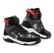 Buty motocyklowe REV’IT! Descent H2O czarno-czerwone