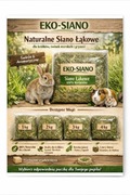 Siano 2 kg + Słoma 1 kg dla królików i gryzoni – EKO-SIANO / EKO-SŁOMA