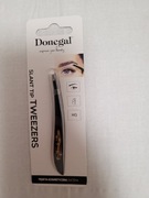Pęseta kosmetyczna skośna Donegal nowa czarna metalowa 