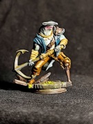 Pomalowany Pirat Rekin figurka RPG DnD 