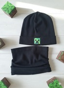 54 LEGO Minecraft komplet czapka komin wiosenna przejściowa prążkowana