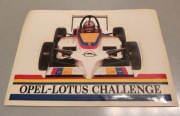 Opel Lotus Challenge naklejka PRL Vintage