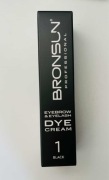 BRONSUN kremowa farba do brwi i rzęs 15 ml Black #1