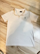 T-Shirt Koszulka Polo Ralph Lauren XXL Biała stan bardzo dobry