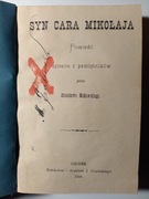 Syn cara Mikołaja Stanisław Miłkowski 1889