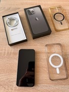 iPhone 13 Pro | Idealny | Bateria 100% ORYGINALNA, gwarancja | Etui | Szkło
