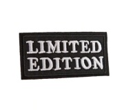 NAKLEJKA NASZYWKA ŁATKA NAPIS LIMITED EDITION 1 SZTUKA