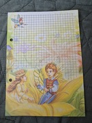 A5 duża karteczka kolekcjonerska do segregatora 