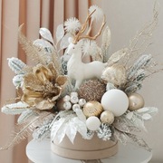 stroik bozonarodzeniowy flower box