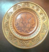 Stary talerzyk huculski huculszczyzna 22cm