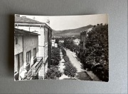 Pocztówka vintage miasta PRL Sanok lata 60