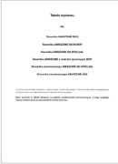 Tabele wysiewu Amazone D8 PL