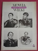 MAGAZYN HISTORYCZNY - MÓWIĄ WIEKI 5 / 1988