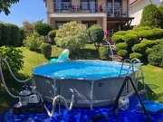 Basen stelażowy 366x76