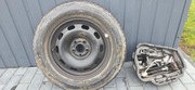 Koło zapasowe 195/65 R15 5 x 100 z narzędziami lewarek Seat leon I VW