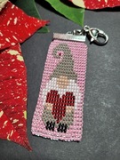 Krasnal Skrzat na Walentynki Brelok breloczek zawieszka do kluczy torebki