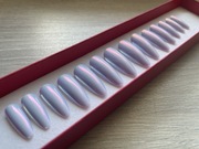 Ręcznie malowane sztuczne paznokcie, press on nails, tipsy handmade