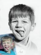 Realistyczny portret ze zdjęcia na zamówienie ołówkiem A3 | Prezent...