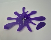 ZEGAR ścienny FIOLETOWY