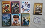 6xDVD, Kung Fu Panda, Wallace i Gromit, ZORRO itp.