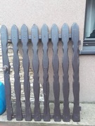 Przęsła ogrodzeniowe, brama przesuwna, furtka