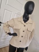 Kurtka koszulowa beż beżowa rozmiar uniwersalny HIT