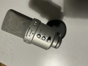 Zestaw do nagrań mikrofon + ekran akustyczny + pop filtr podcast studio