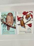 Australia Wyspa Boże Narodzenie 1996 Mi 421-2 ptaki seria czysty ideal
