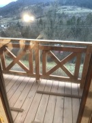 Balustrada drewniana