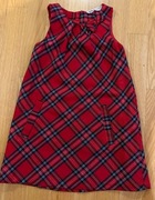 Sukienka w kratkę, H&M, 6-7 lat