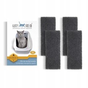 4x FILTR WKŁAD WĘGLOWY FILTRY POCHŁANIACZ ZAPACHU DO KUWETY DLA KOTA