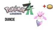 Pokemon Legends Z-A | Diancie + Gold Bottle Cap