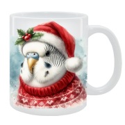 KUBEK Papuga Falista NA ŚWIĘTA, PREZENT, PERSONALIZOWANY, 24HWYS