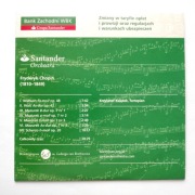Fryderyk Chopin CD Santander Orchestra Mazurek Płyta CD