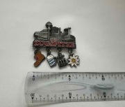 Magnes na lodówkę - 674f. ZUGSPITZE Bawaria z przywieszkami