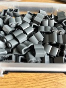 Lego brick 1x2 szary nowe 20 sztuk