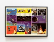 Plakat NASA Merkury do Apollo 1969r. 70x50cm