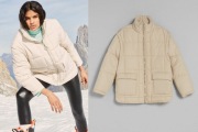 BERSHKA pikowana kurtka NOWA kamizelka 2w1 XS/S