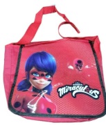 Torba torebka Miraculous Biedronka i Czarny Kot Regulowany pasek