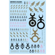 Emperors Children Transfer Sheet Warhammer 40k Nowy Kalkomania